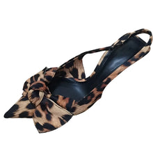 Load image into Gallery viewer, Leopard Slingback Shoes
