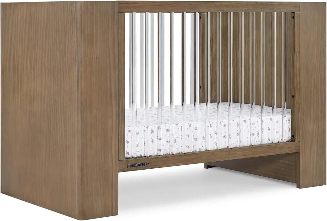 4-in-1 Convertible Crib Aged Oak