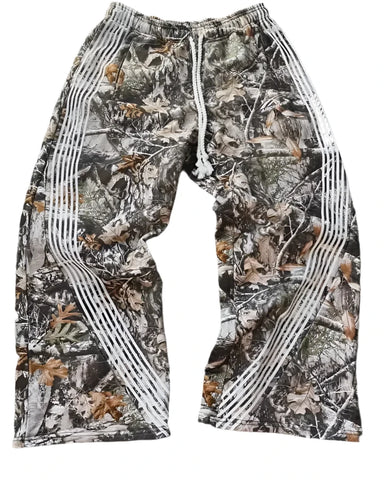 Branch Camo Striped Sweatpants-Modern Baby Las Vegas