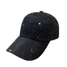 Load image into Gallery viewer, Black Rhinestone Hat-Modern Baby Las Vegas
