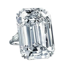 Load image into Gallery viewer, Sterling Silver Emerald Cut Ring
