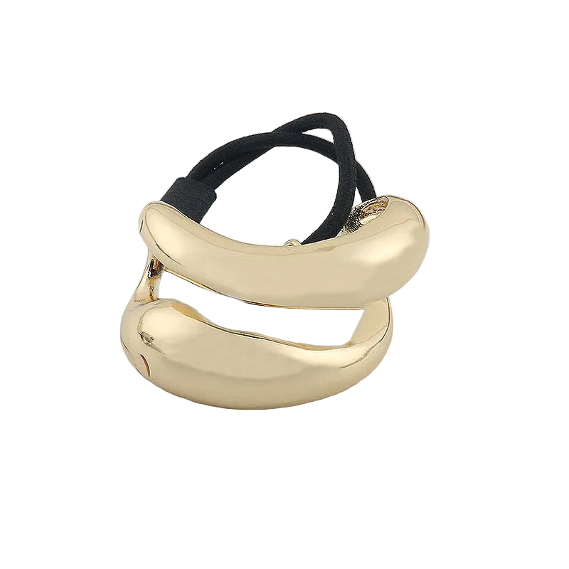 Double-Layer Metal Hair Clip