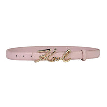 Load image into Gallery viewer, Gold Script Belt
