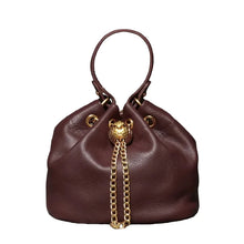 Load image into Gallery viewer, Luxe Bucket Chain Handbag

