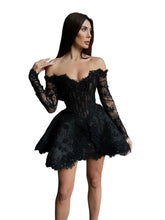 Load image into Gallery viewer, Mini Lace Dress
