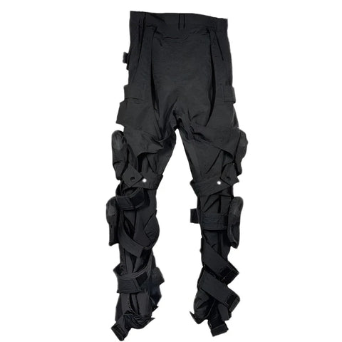 Bandage Deconstructed Button Trousers-Modern Baby Las Vegas