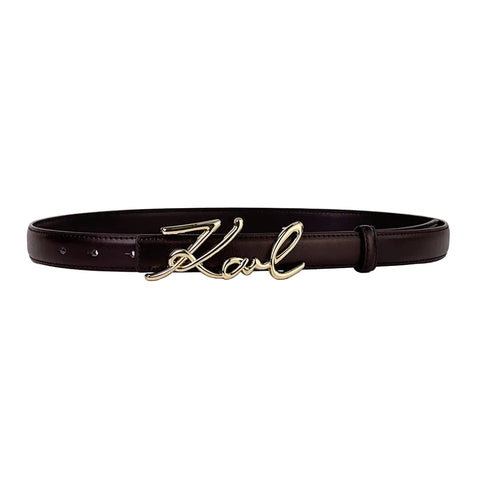 Gold Script Belt