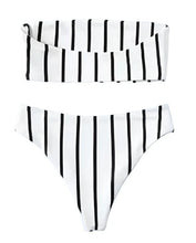 Load image into Gallery viewer, Striped Swimsuit
