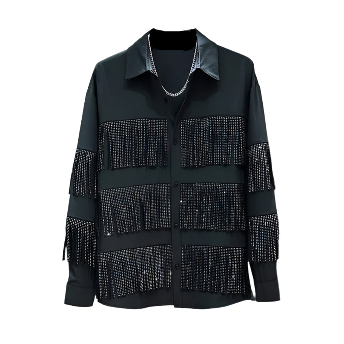 Layered Fringe Top-Modern Baby Las Vegas