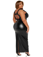 Load image into Gallery viewer, Leather Maxi Dress
