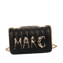 Load image into Gallery viewer, Gold Chain Letter Handbag
