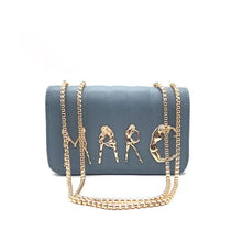 Load image into Gallery viewer, Gold Chain Letter Handbag
