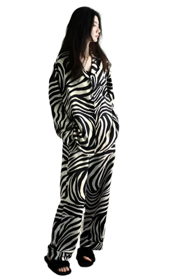 Zebra Print Pajamas