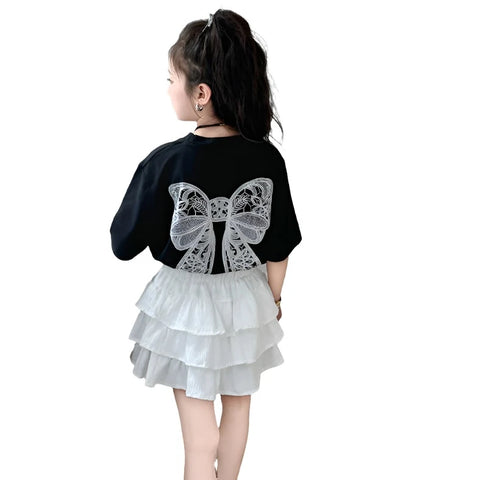 Double Ribbon Top-Modern Baby Las Vegas