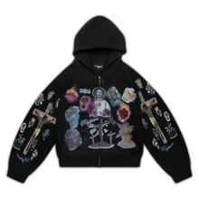 Load image into Gallery viewer, Colored Graphic Prayer Hoodie
