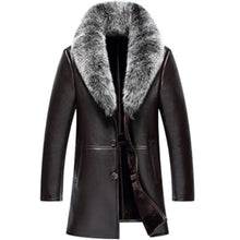 Load image into Gallery viewer, Fur Lined Leather Jacket
