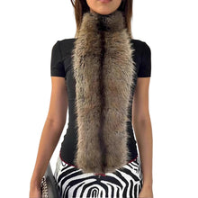 Load image into Gallery viewer, Mesh Fur Patch Bodysuit
