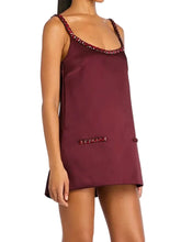 Load image into Gallery viewer, Crystal Spaghetti Strap Mini Dress
