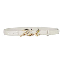Load image into Gallery viewer, Gold Script Belt
