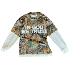 Load image into Gallery viewer, In GOD we trust camo Top
