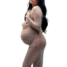 Load image into Gallery viewer, Mesh Pearl Dress
