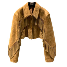 Load image into Gallery viewer, Suede Tassel Jacket-Modern Baby Las Vegas
