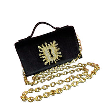 Load image into Gallery viewer, Luxury Gold Keyhole Handbag Collection
