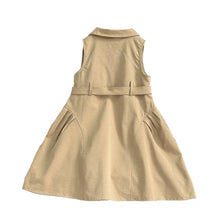 Load image into Gallery viewer, Khaki Belted Dress

