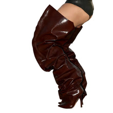 Load image into Gallery viewer, Baggy Over The Knee Boots
