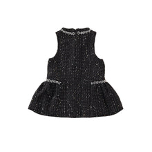 Load image into Gallery viewer, Tweed Crystal Dress
