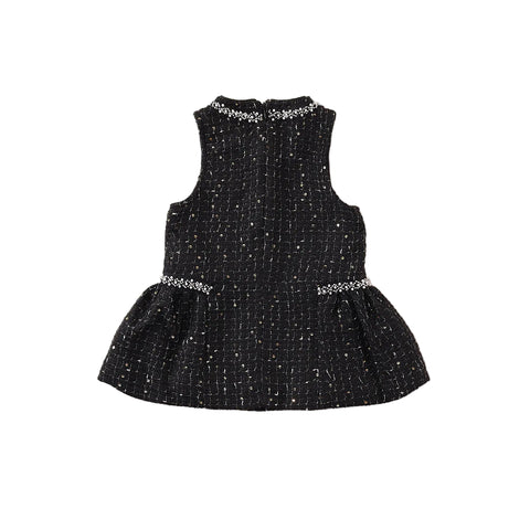 Tweed Crystal Dress-Modern Baby Las Vegas