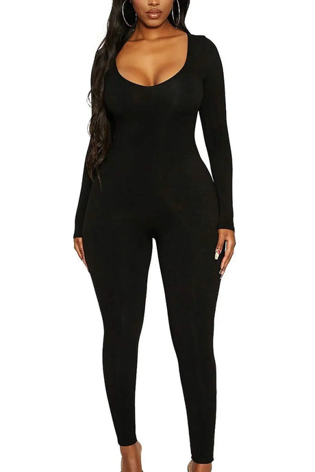Round Neck Jumpsuit-Modern Baby Las Vegas