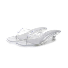 Load image into Gallery viewer, Jelly Kitten Heel Sandals
