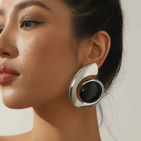 Color Spiral Earrings