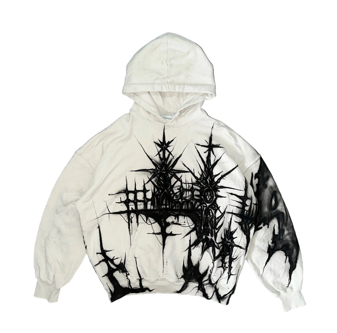 Retro Punk Graffiti Hoodie-Modern Baby Las Vegas