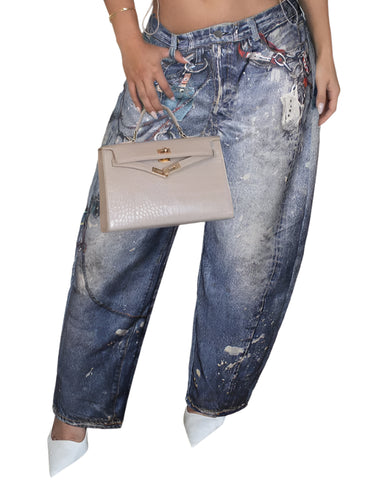 Digital Printed Denim Jean Collection-Modern Baby Las Vegas