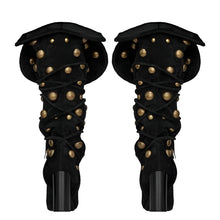 Load image into Gallery viewer, Gold Studded Knee Boots
