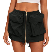 Load image into Gallery viewer, Cargo Pocket Zipper Skirt | Modern Baby Las Vegas
