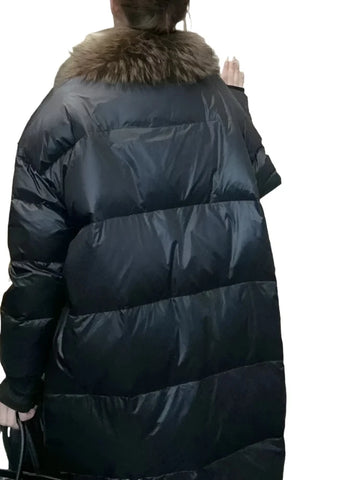 Fur Collar Down Coat-Modern Baby Las Vegas