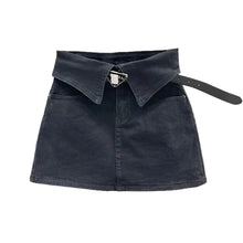 Load image into Gallery viewer, Folded Denim Skirt
