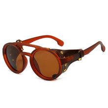 Load image into Gallery viewer, Steampunk Shield Sunglasses
