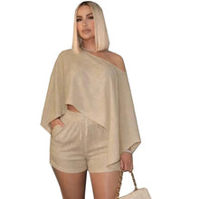 Load image into Gallery viewer, Off Shoulder Top and Short Set
