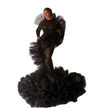 Load image into Gallery viewer, Elegant Pop Out Evening Dress
