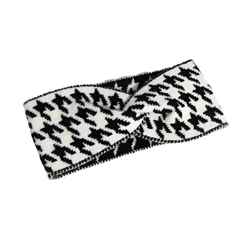 Houndstooth Print Headband-Modern Baby Las Vegas