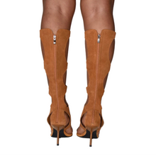 Load image into Gallery viewer, Suede Hollow Out Sandal Boots-Modern Baby Las Vegas
