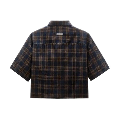 Short Sleeve Crystal Design Top