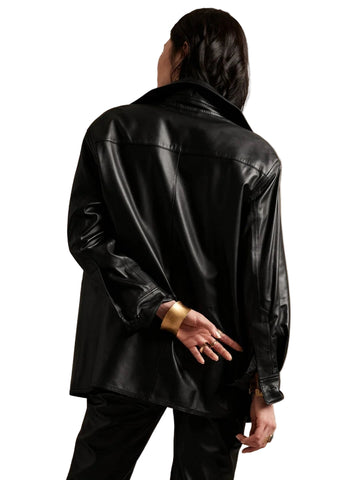 Leather Jacket Top-Modern Baby Las Vegas