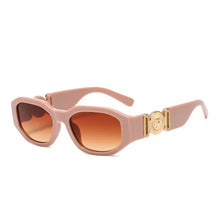 Load image into Gallery viewer, Gold Y2K Retro Sunglasses
