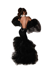 Load image into Gallery viewer, Puff Sleeve Mermaid Dress Set
