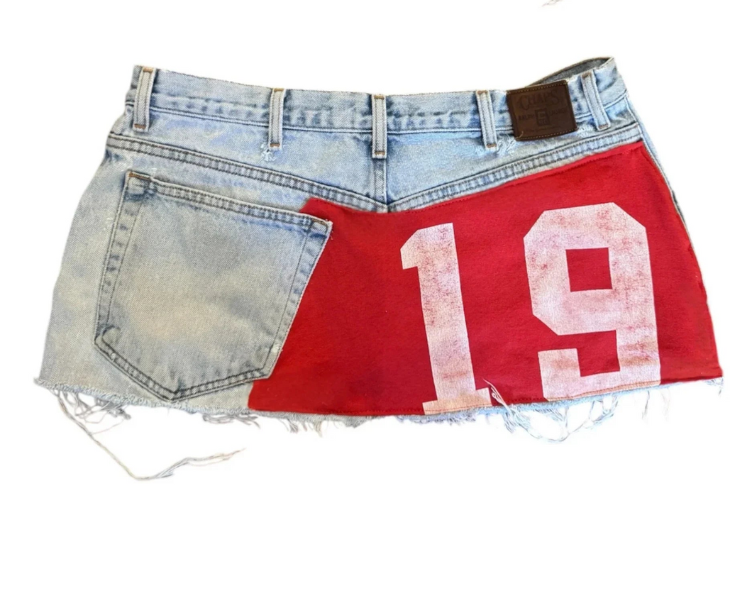 Patch Denim Skirt Collection